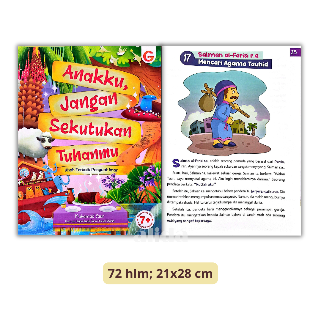 Buku Cerita Anakku, Jangan Sekutukan Tuhanmu - Gema Insani Press