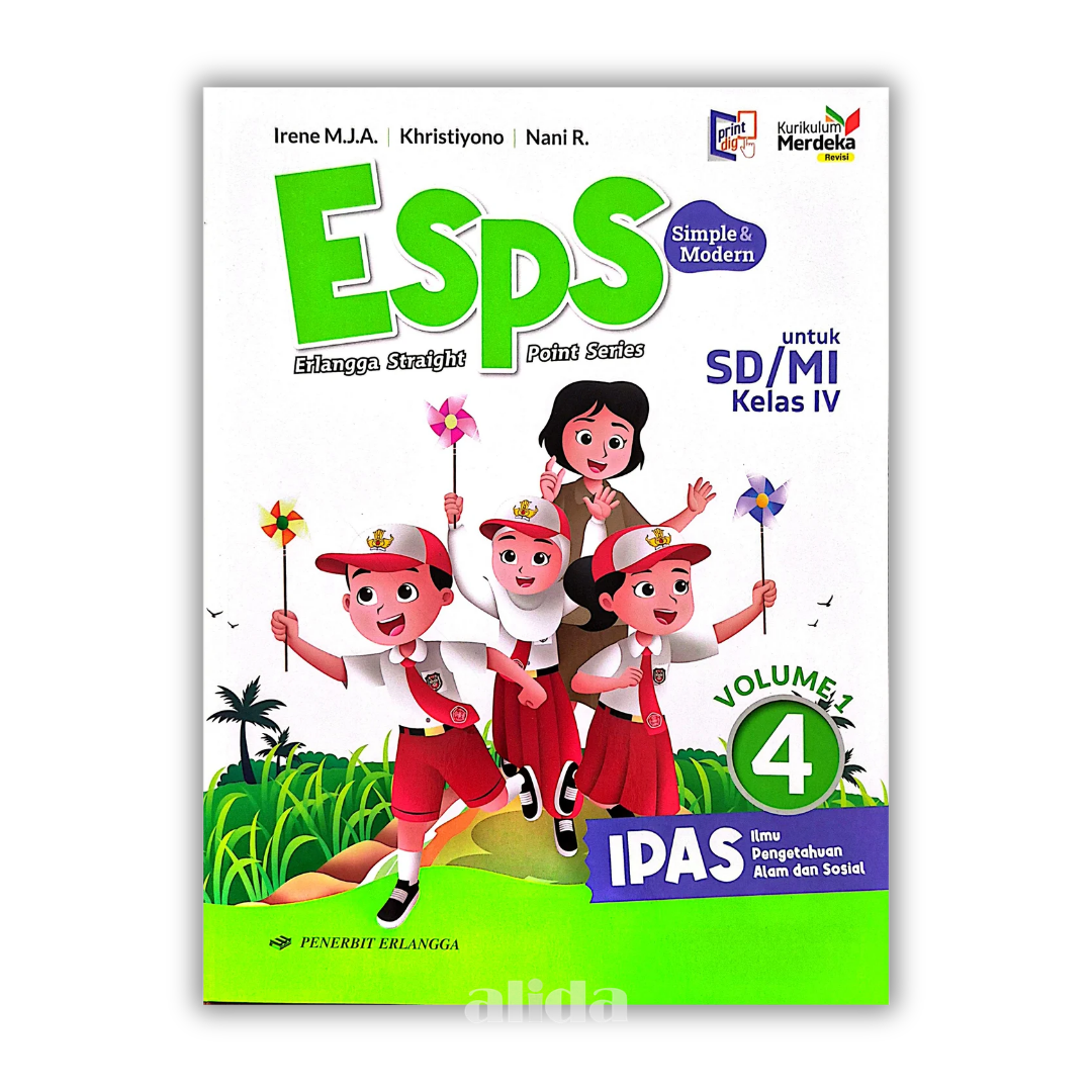 [Kelas 4] ESPS Buku Pelajaran SD/MI Kurikulum Merdeka IPAS - ERLANGGA