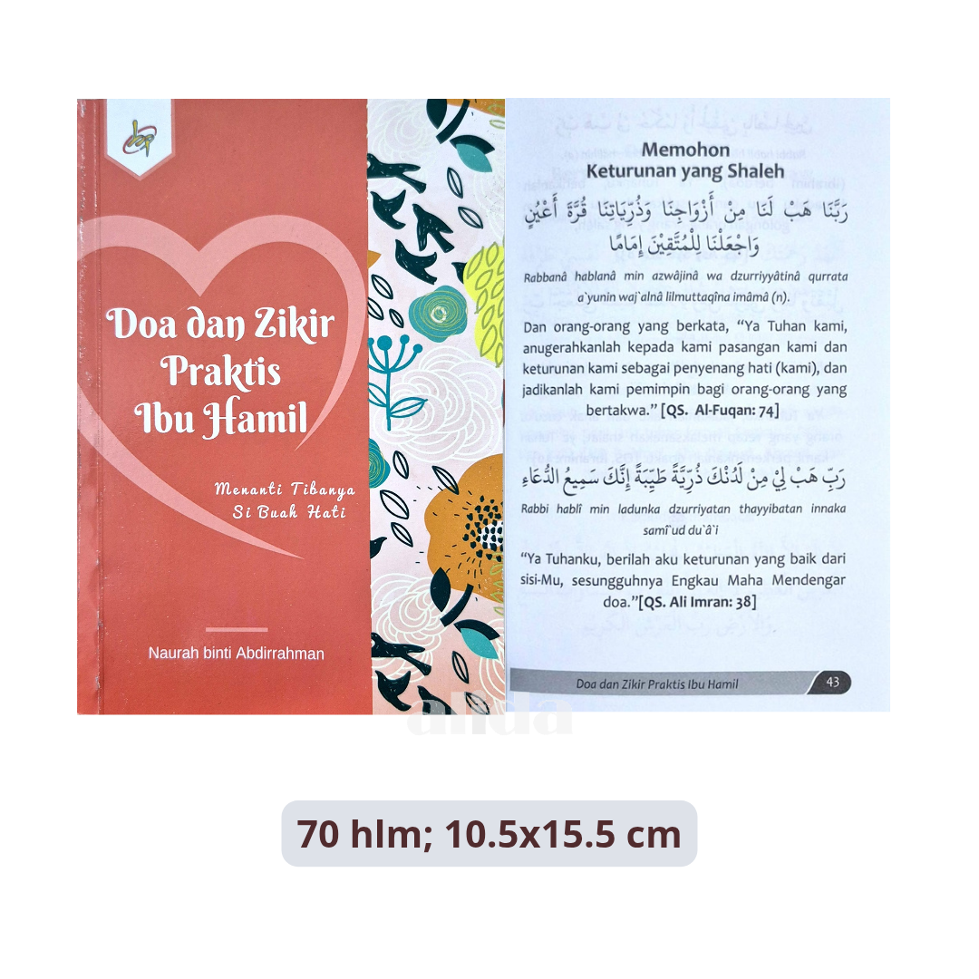 Buku Doa dan Zikir Praktis Ibu Hamil