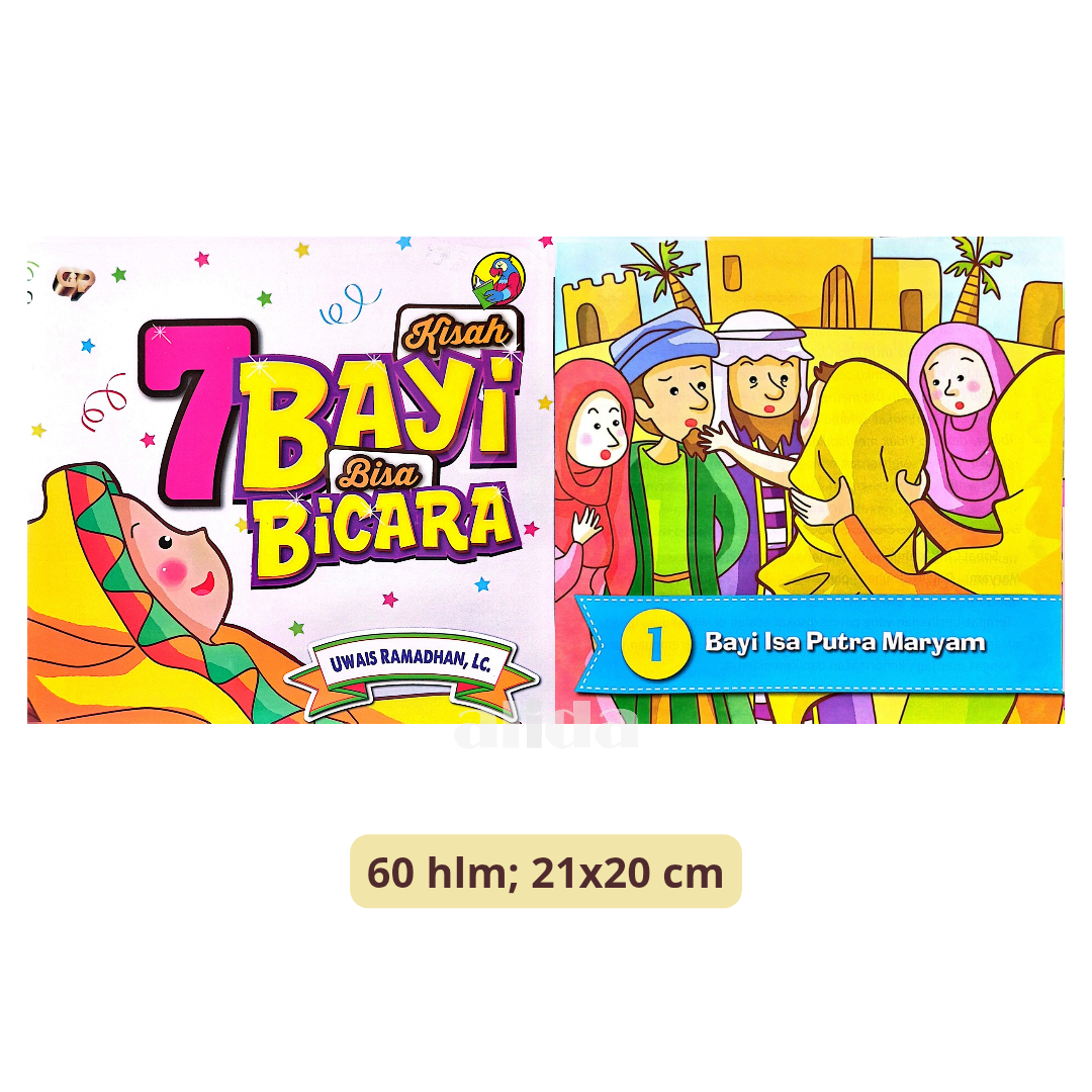 Buku Kisah 7 Bayi Bisa Bicara - Gema Insasi Press