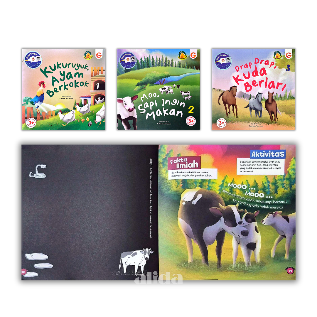 Buku Cerita Seri Hewan Ternak - Gema Insani Press