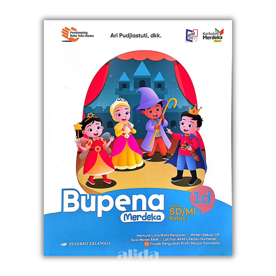 [Kelas 1] BUPENA 1d Revisi SD/MI Kurikulum Merdeka - ERLANGGA