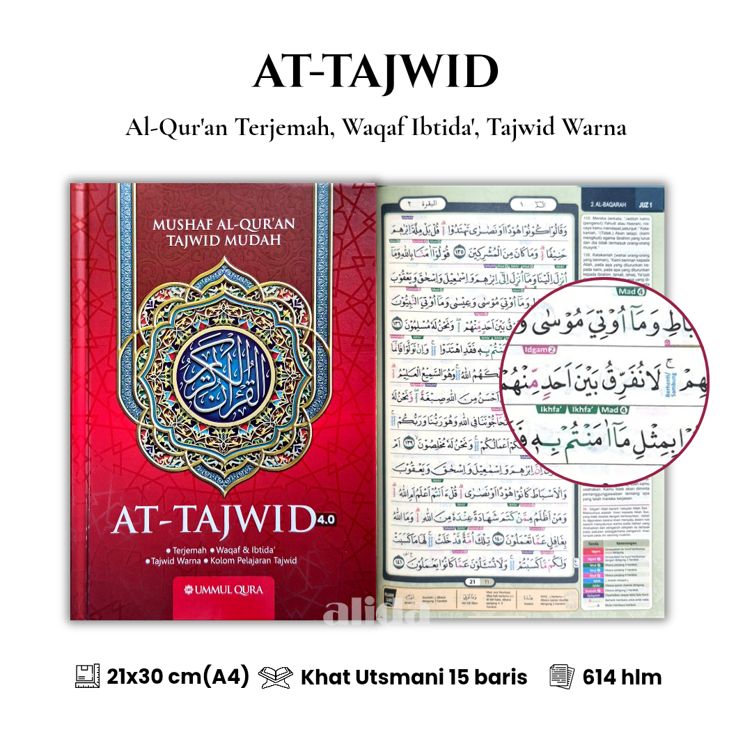 34 Cover+isi At-Tajwid Terjemah A4 Merah 2.png