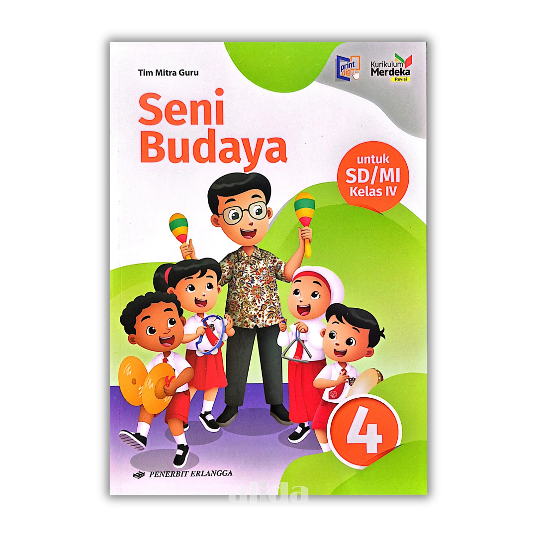 [Kelas 4] Buku Pelajaran SD/MI Kurikulum Merdeka Seni Budaya - ERLANGGA