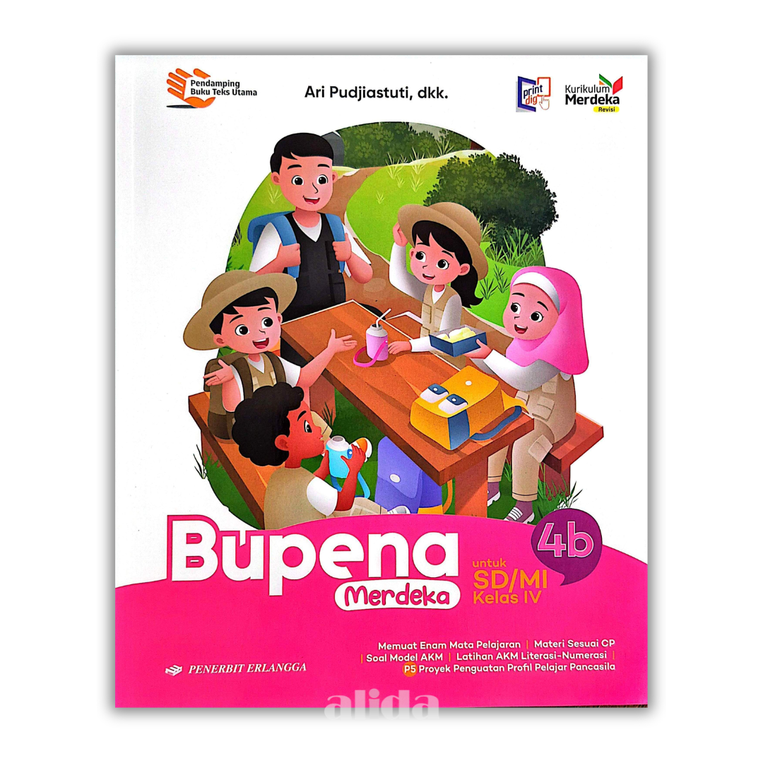 [Kelas 4] BUPENA 4a Revisi SD/MI Kurikulum Merdeka - ERLANGGA