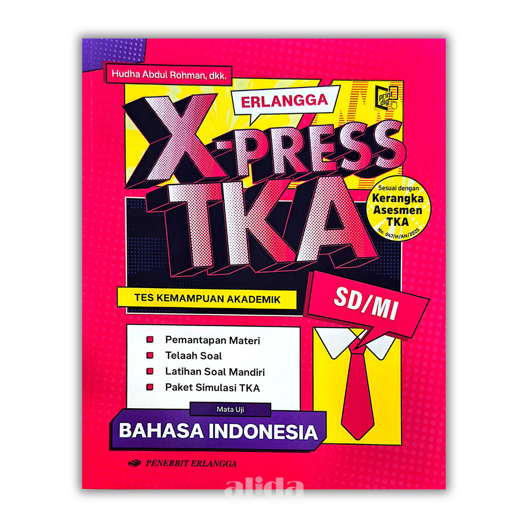 Buku Soal SD/MI Tes Kemampuan Akademik TKA Bahasa Indonesia - ERLANGGA