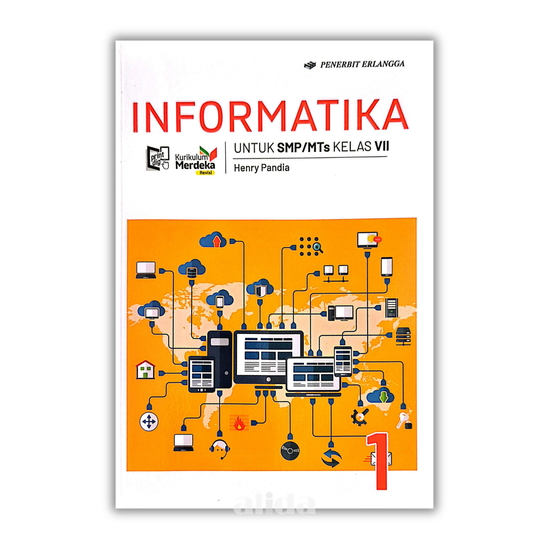 [Kelas 7] Buku Pelajaran SMP/MTS Informatika Kurikulum Merdeka - ERLANGGA