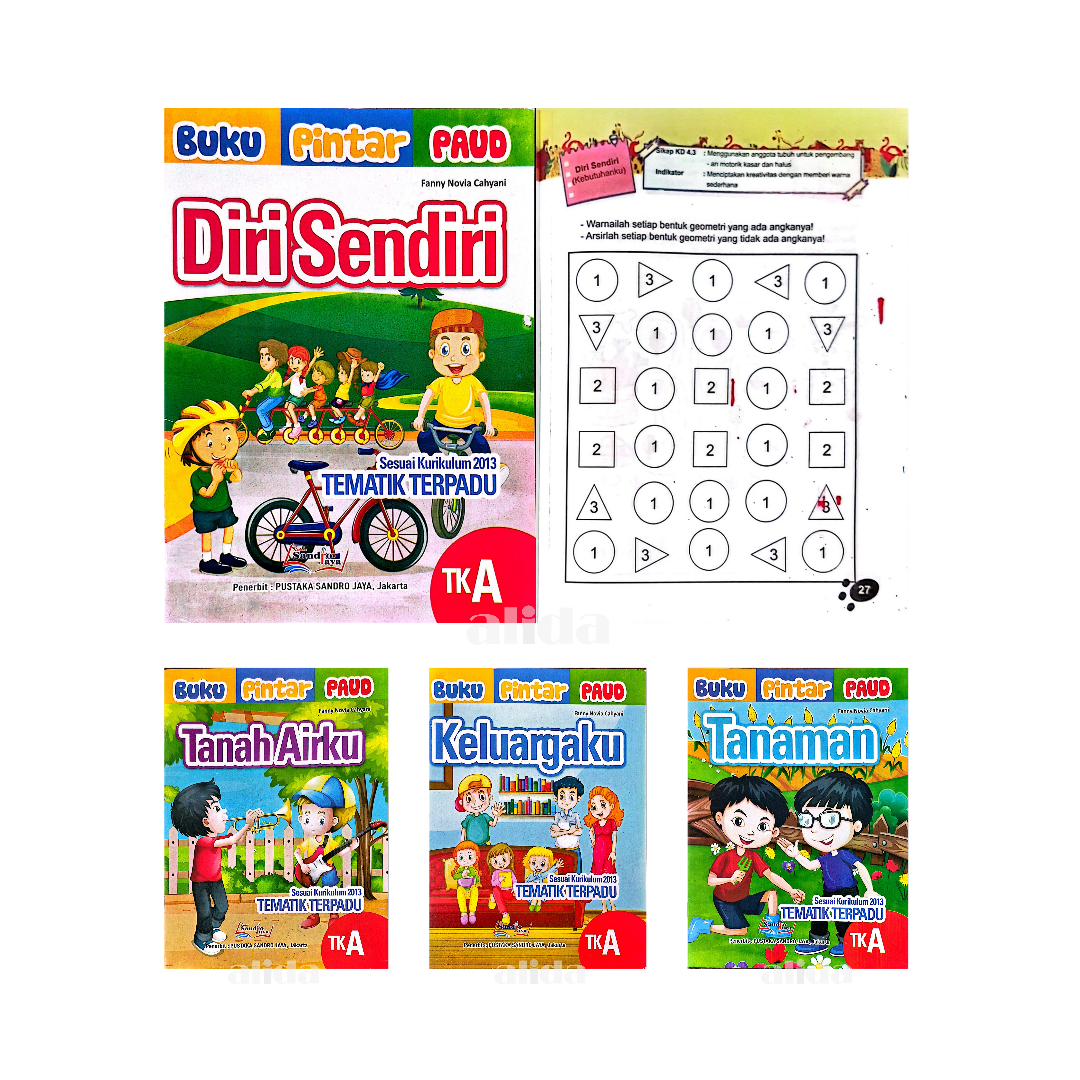 Seri Buku Pintar Paud - Pustaka Sandro Jaya