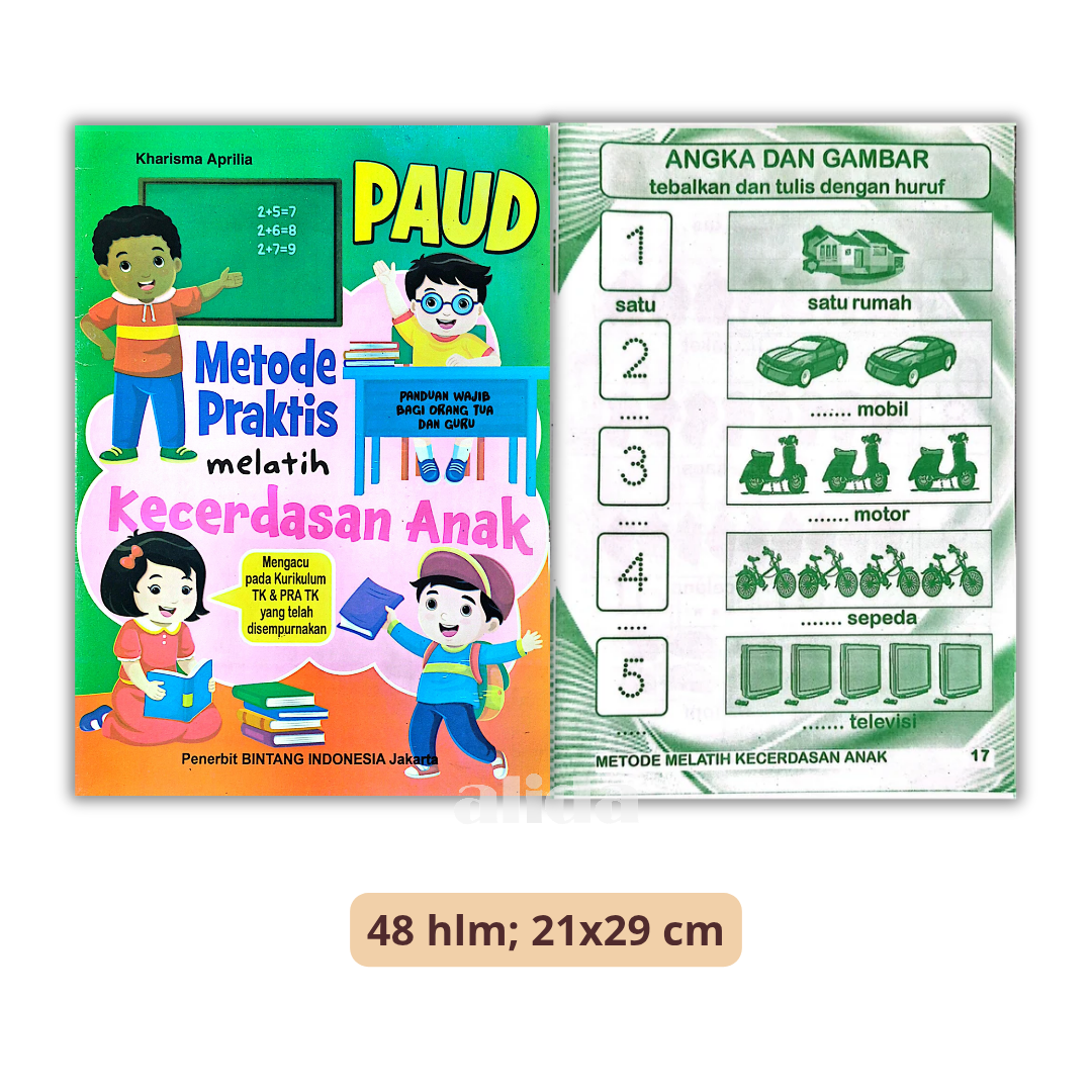 Buku Metode Praktis Melatih Kecerdasan Anak - Bintang Indonesia