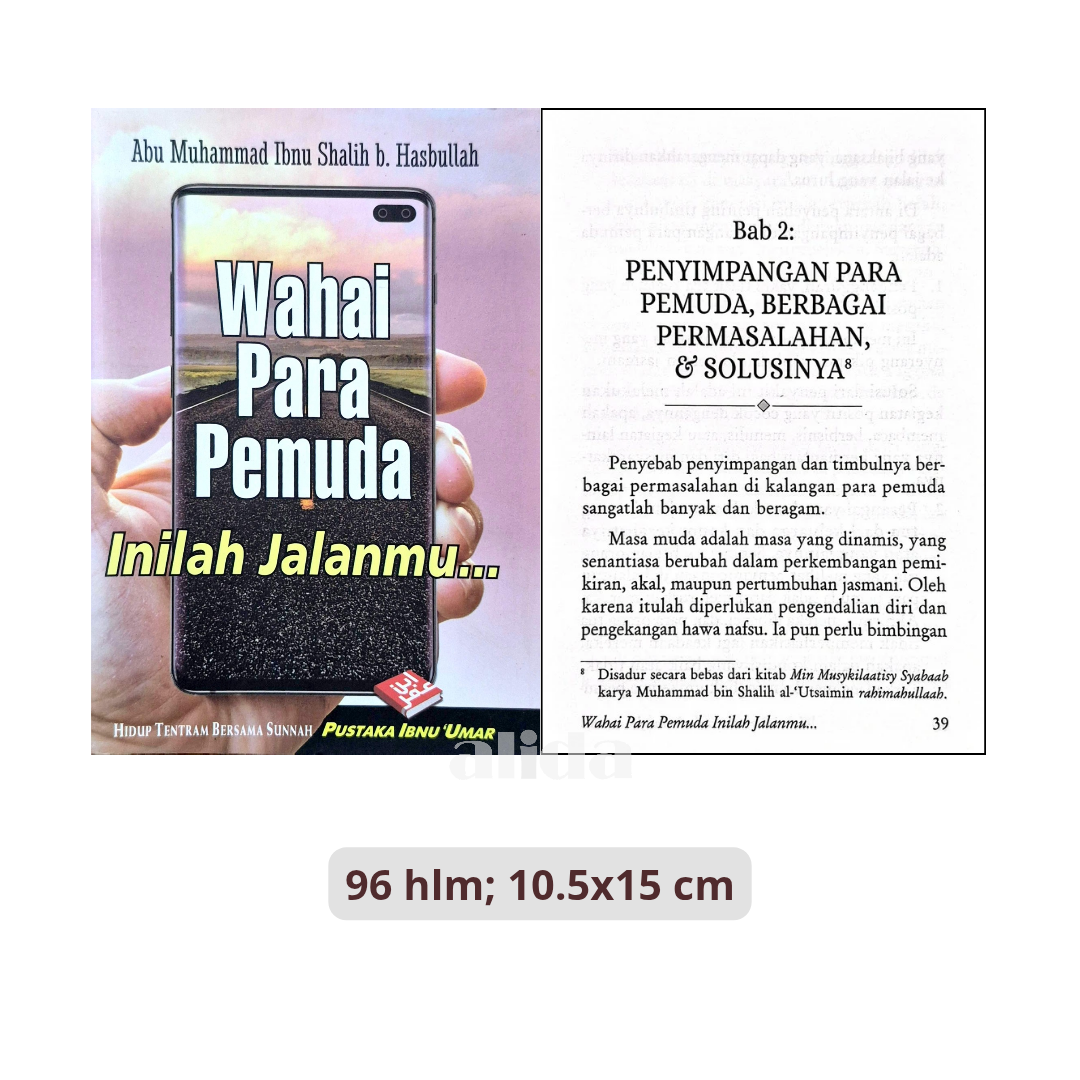 Buku Wahai Para Pemuda Inilah Jalanmu - Pustaka Ibnu Umar