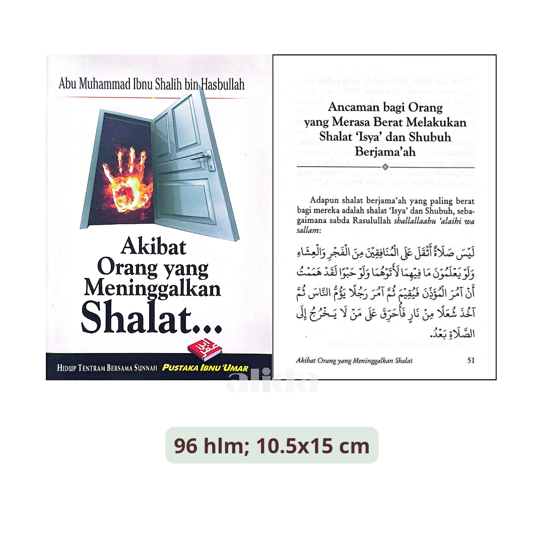 Buku Akibat Orang Yang Meninggalkan Shalat - Pustaka Ibnu Umar