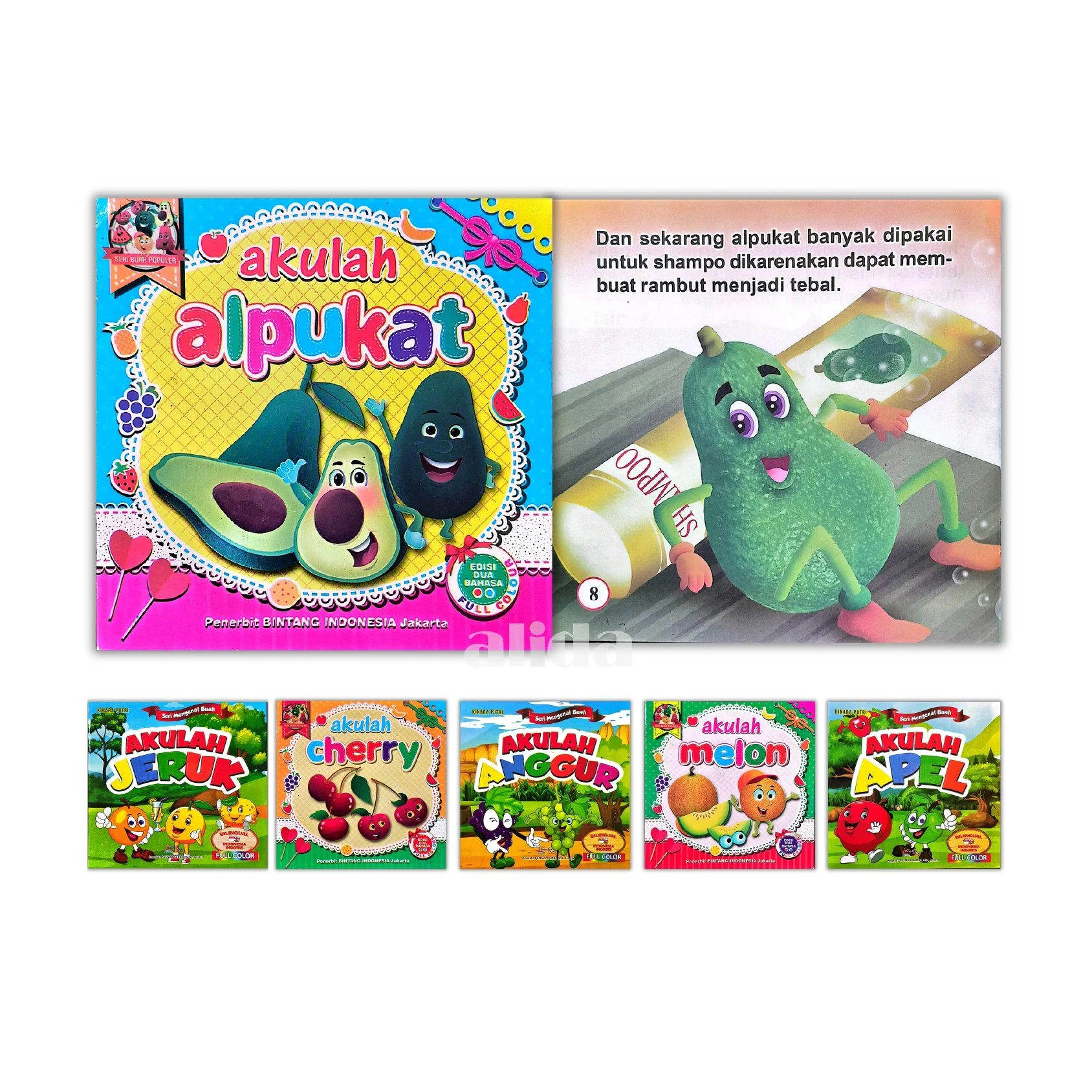 Buku Cerita Seri Mengenal Buah - Bintang Indonesia