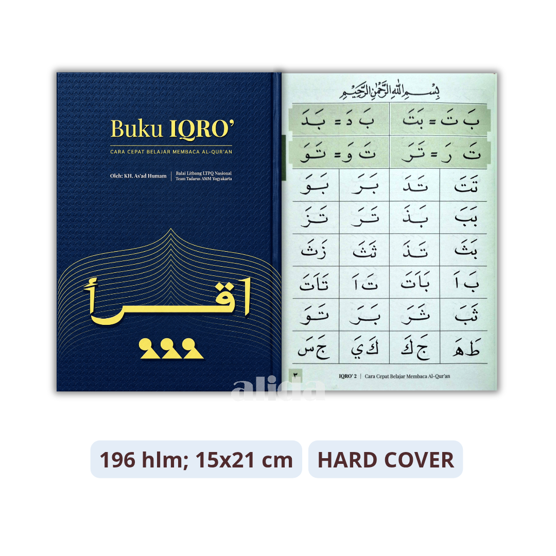 Buku IQRO Cara Cepat Belajar Membaca Al-Qur'an - AMM Yogyakarta