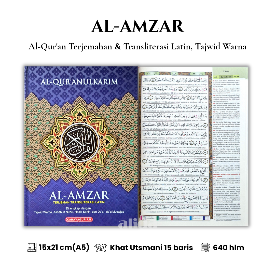 61 Cover+isi Al-Amzar Terjemah Latin A5 Biru.png