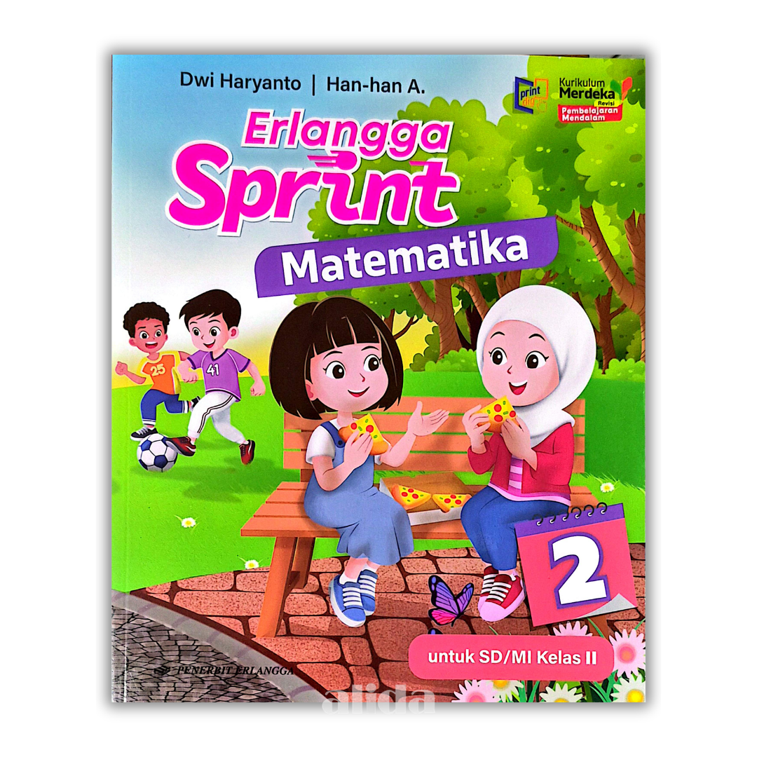 [Kelas 2] Buku Pelajaran SD/MI Erlangga Sprint Matematika Kurikulum Merdeka - ERLANGGA