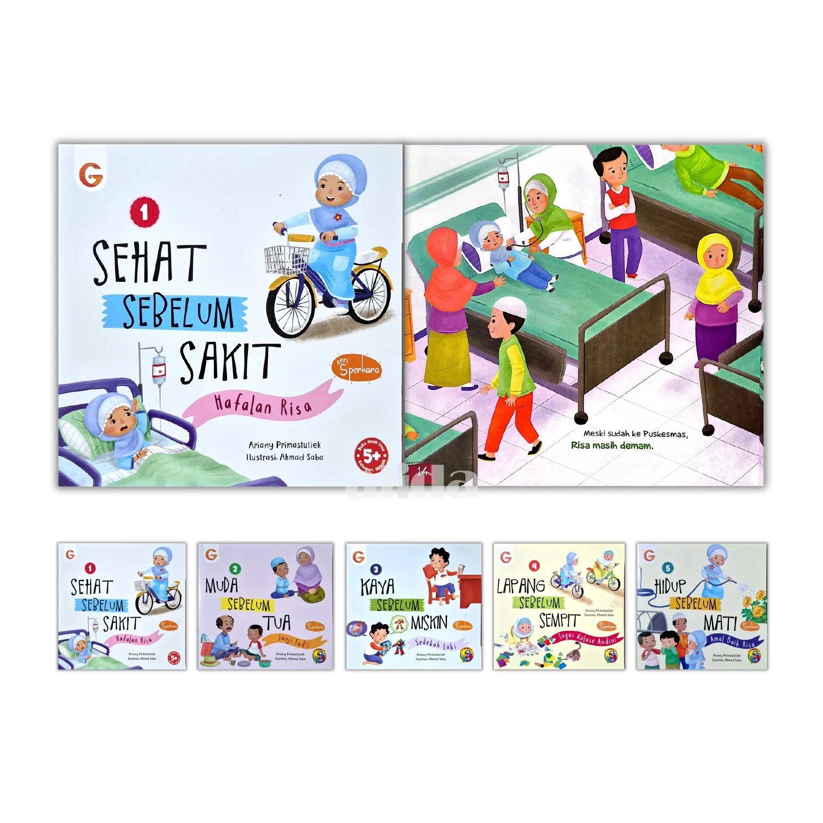 Buku Cerita Seri 5 Perkara - Gema Insani Press
