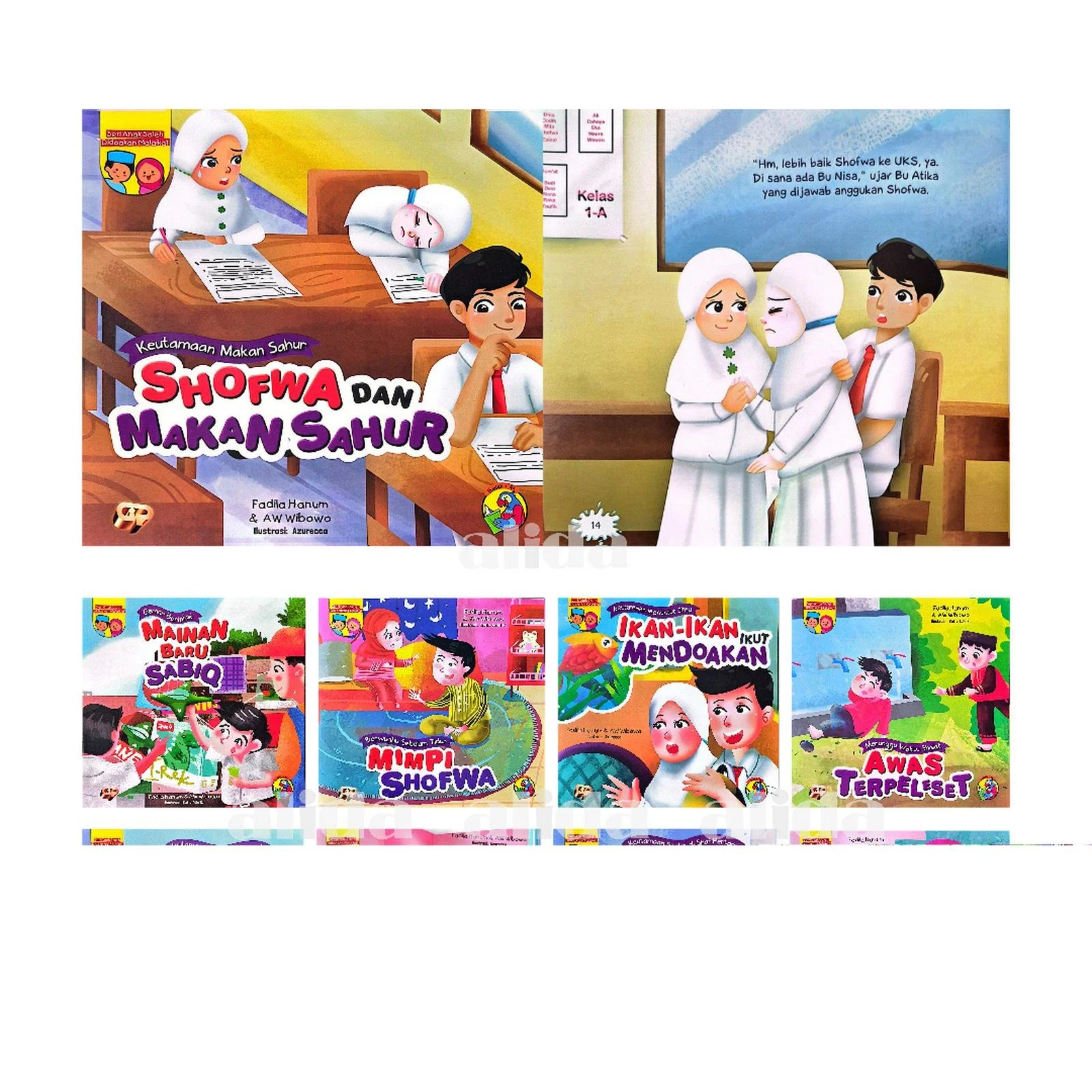 [10 Buku] Buku Seri Anak Shaleh Di Doakan Malikat - Gema Insani