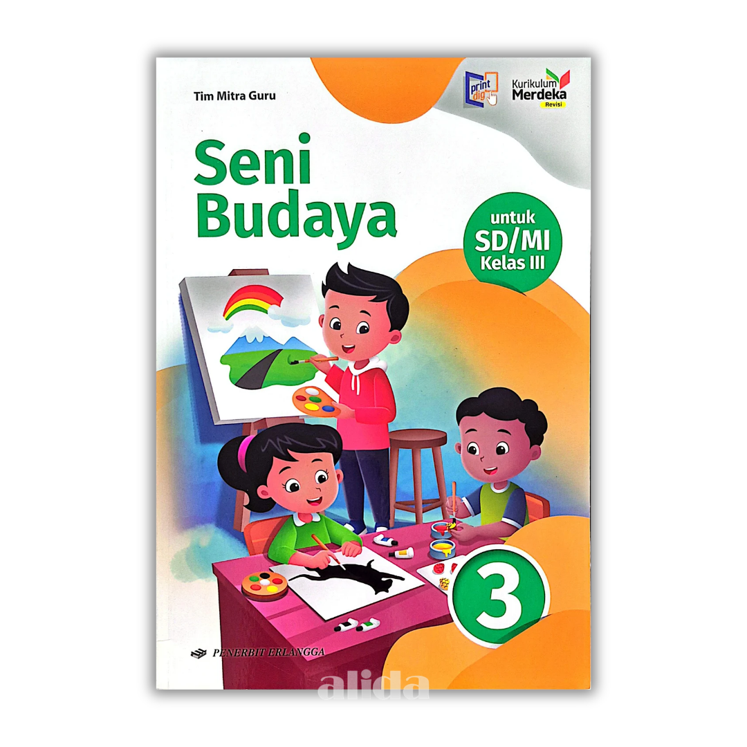 [Kelas 3] Buku Pelajaran SD/MI Kurikulum Merdeka Seni Budaya - ERLANGGA