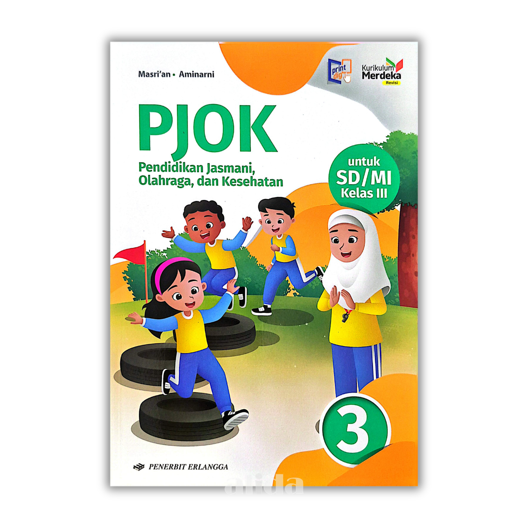 [Kelas 3] Buku Pelajaran SD/MI Kurikulum Merdeka PJOK - ERLANGGA