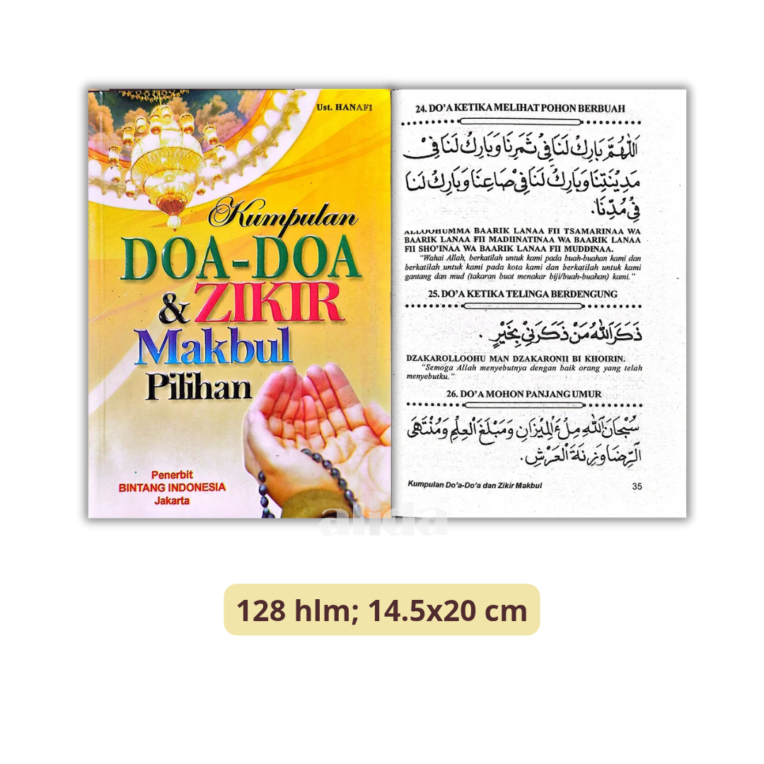 Buku Kumpulan Doa-Doa & Zikir Makbul Pilihan - Bintang Indonesia