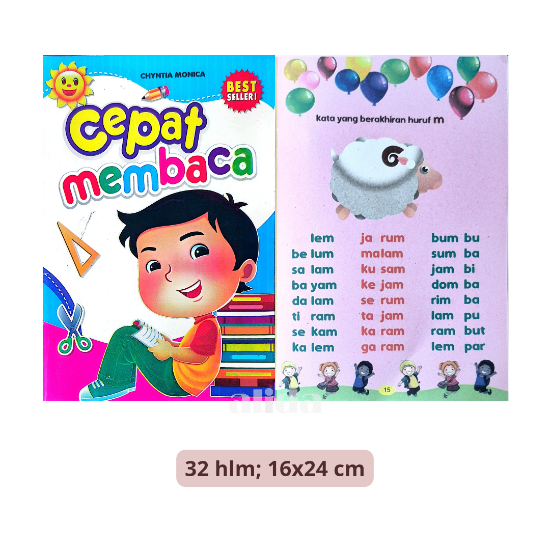 Buku Cepat Membaca - Bintang Indonesia