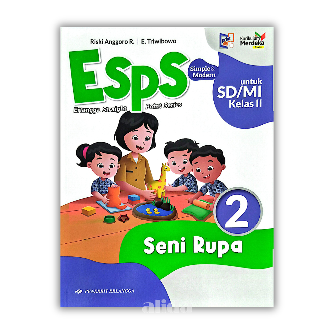 [Kelas 2] ESPS Buku Pelajaran SD/MI Kurikulum Merdeka Seni Rupa - ERLANGGA