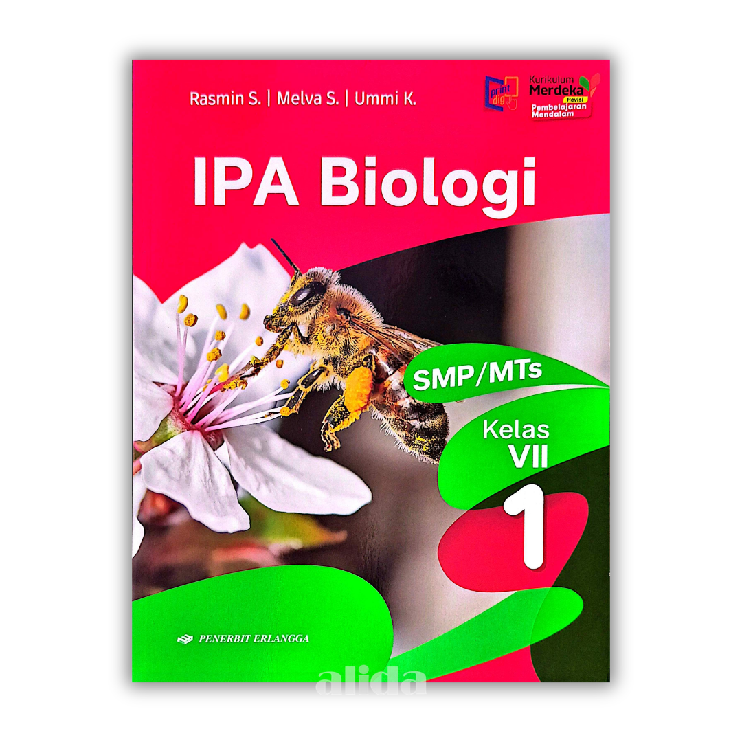 [Kelas 7] Buku Pelajaran SMP/MTS Full Color Kurikulum Merdeka IPA Biologi  - ERLANGGA