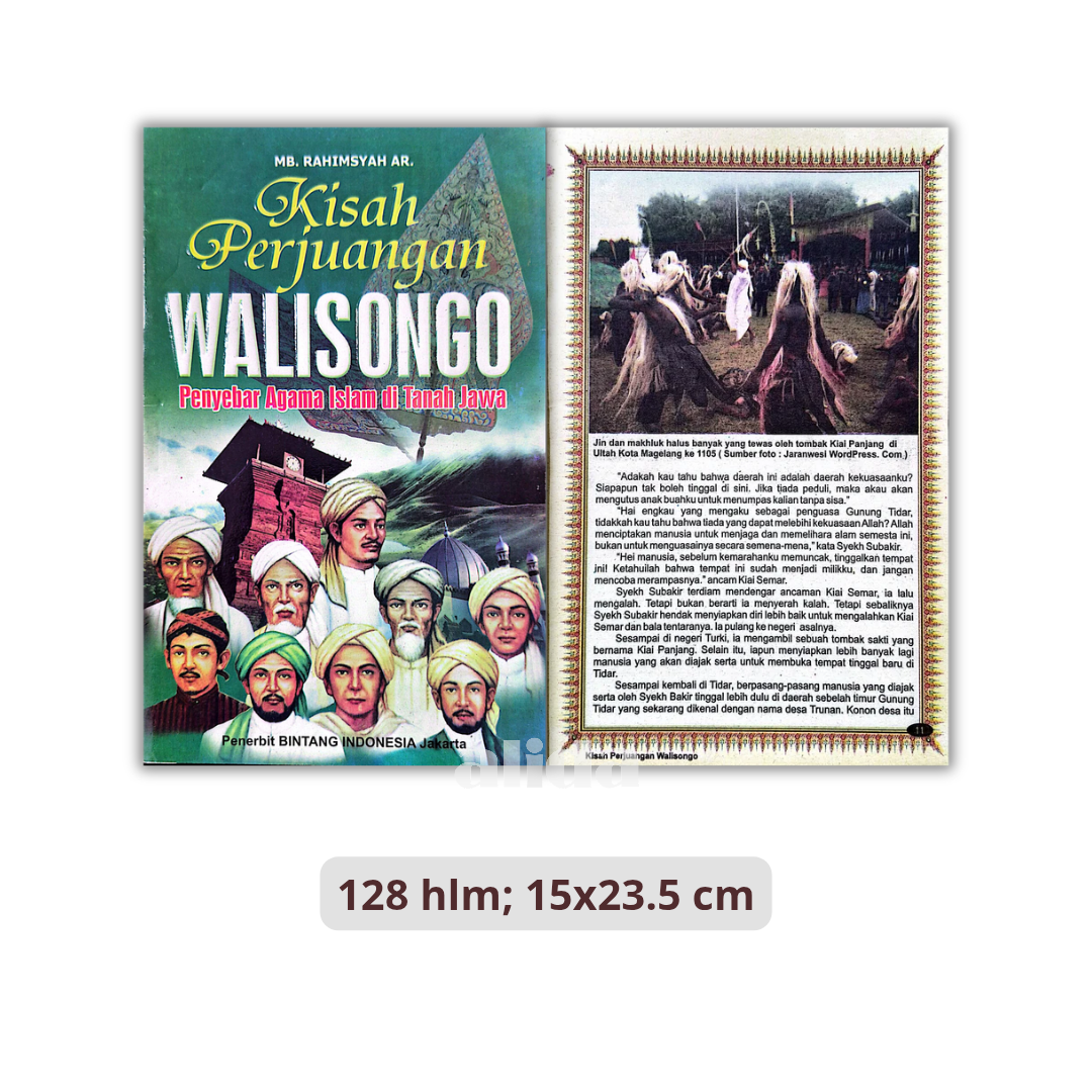 Buku Kisah Perjuangan Walisongo - Bintang Indonesia