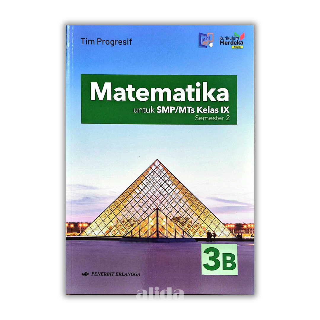 [Kelas 9] Buku Pelajaran SMP/MTS Matematika 3B Kurikulum Merdeka - ERLANGGA