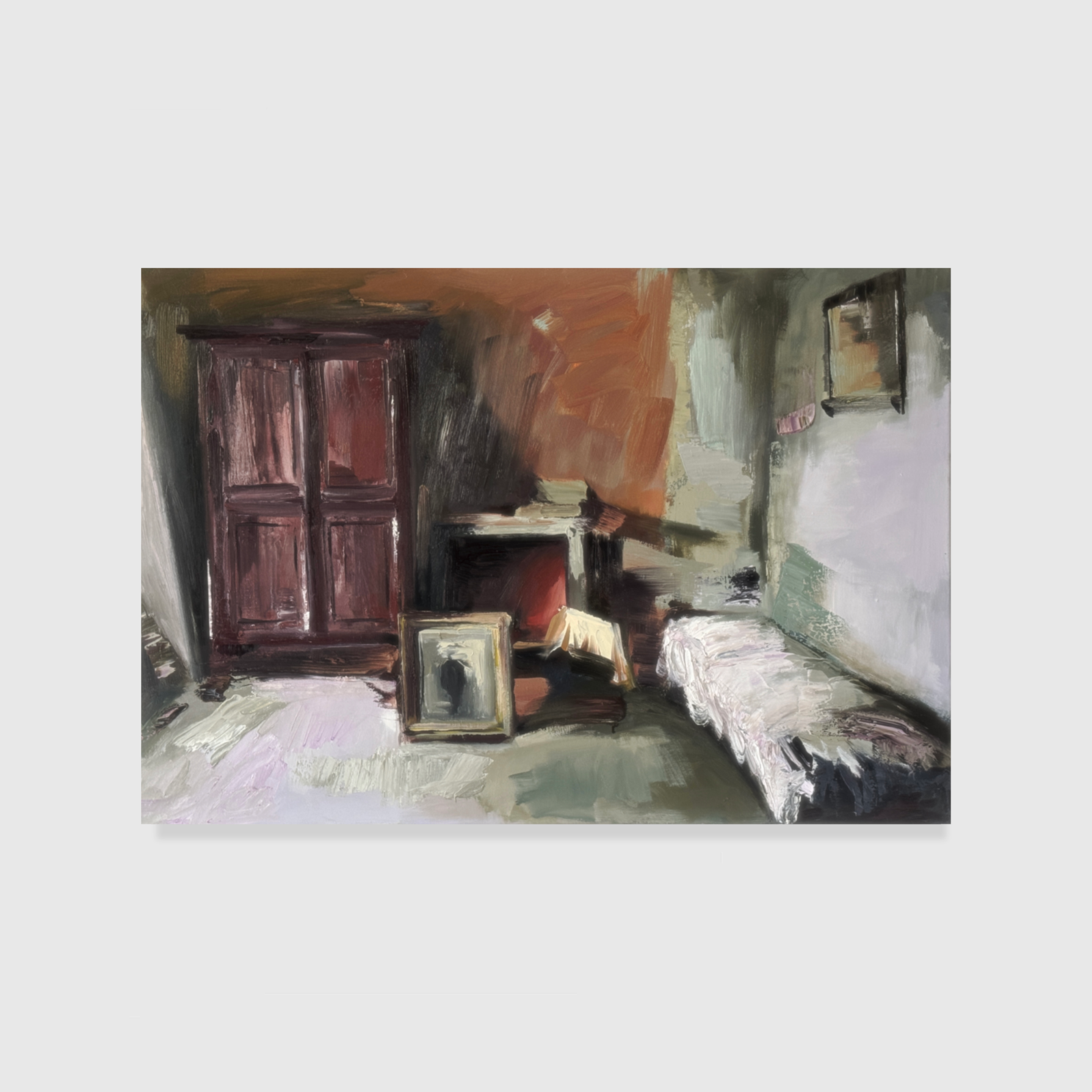 Nostalgia, 2026. Oil on canvas — 70 x 100
cm / 28 x 40 in © Carola Dewor