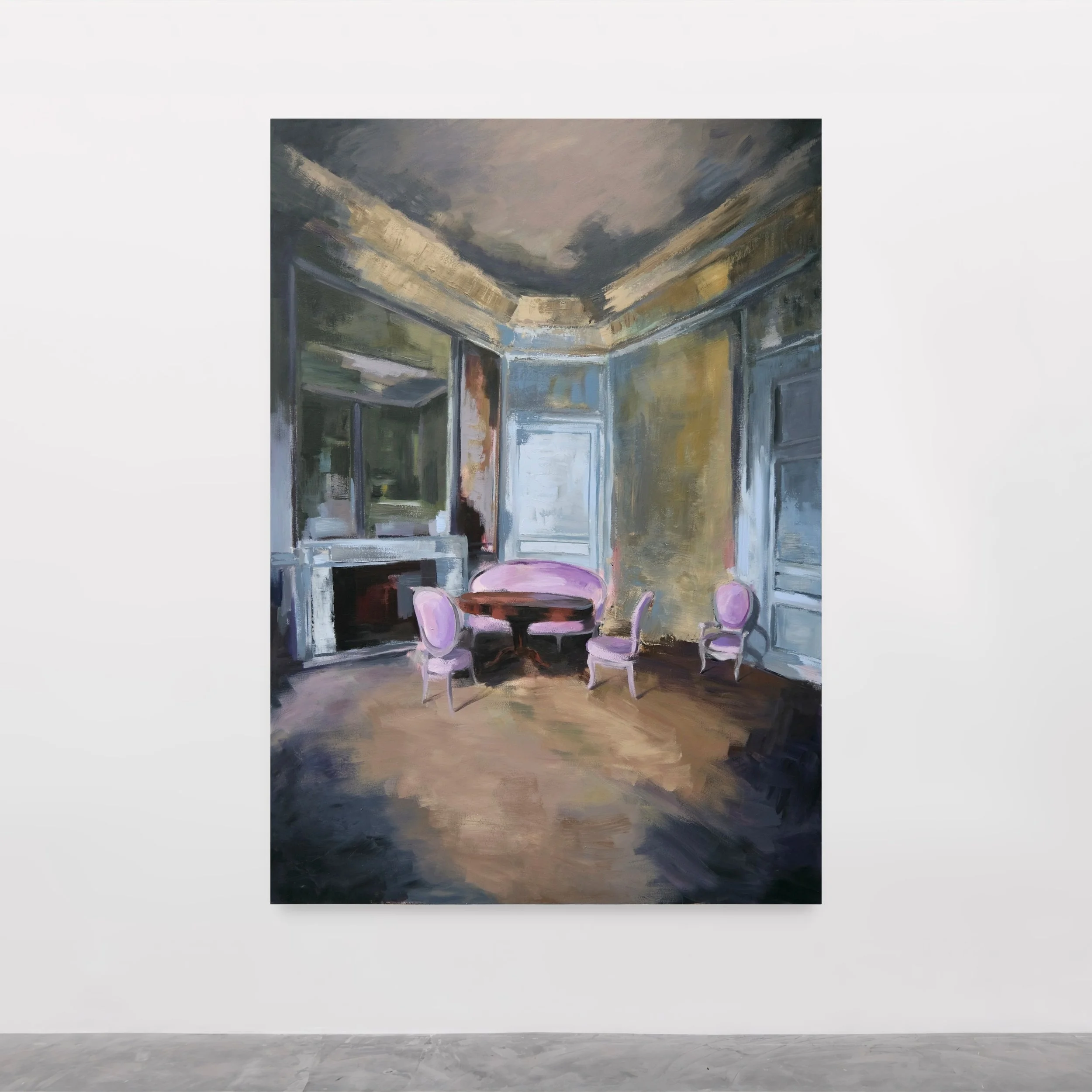 Allianz (Alliance), 2022. Acrylic on canvas — 185 x 130 cm / 71 x 53 in © Carola Dewor