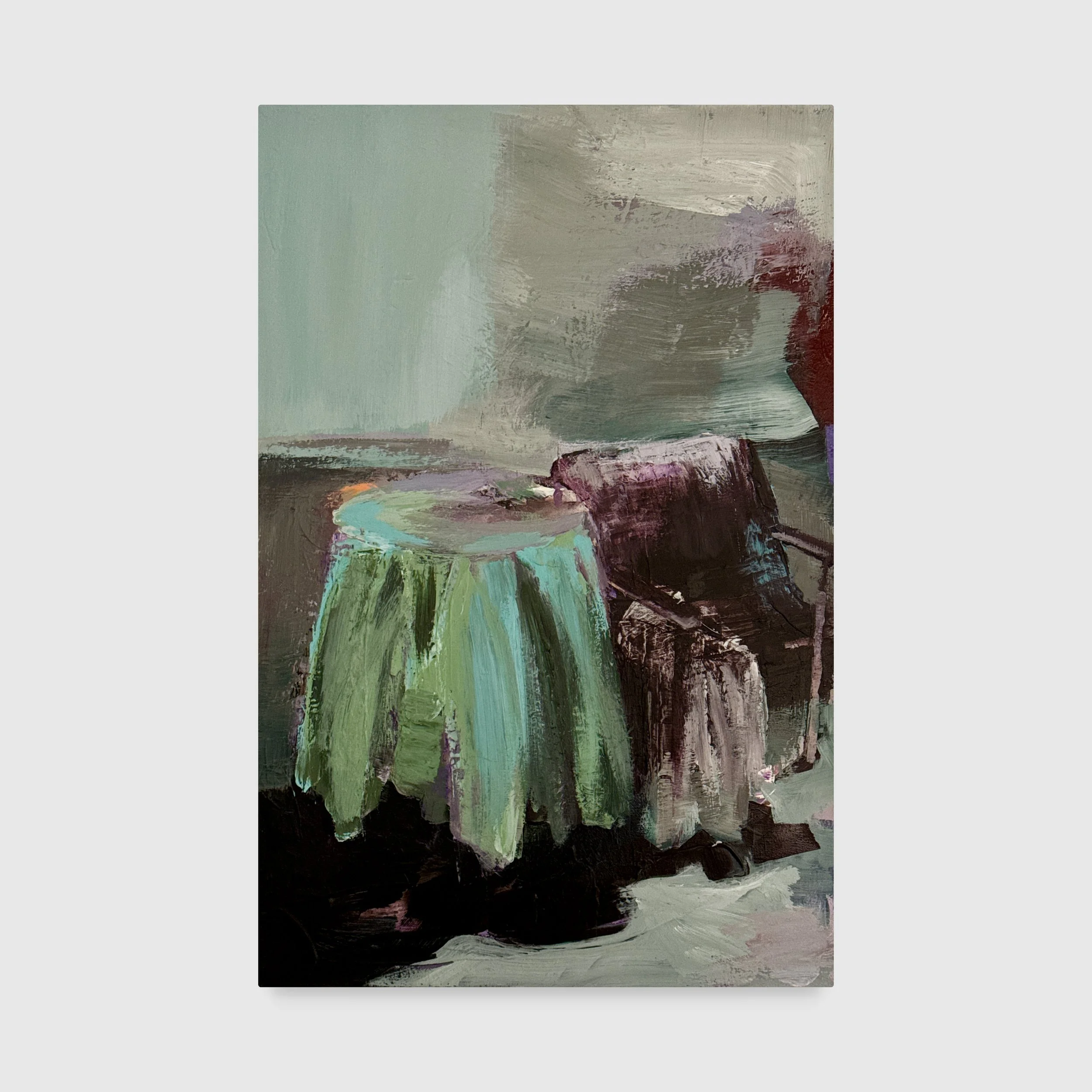Ihr bestes Kleid, 2024. Acrylic on canvas — 60 x 40 cm.jpg