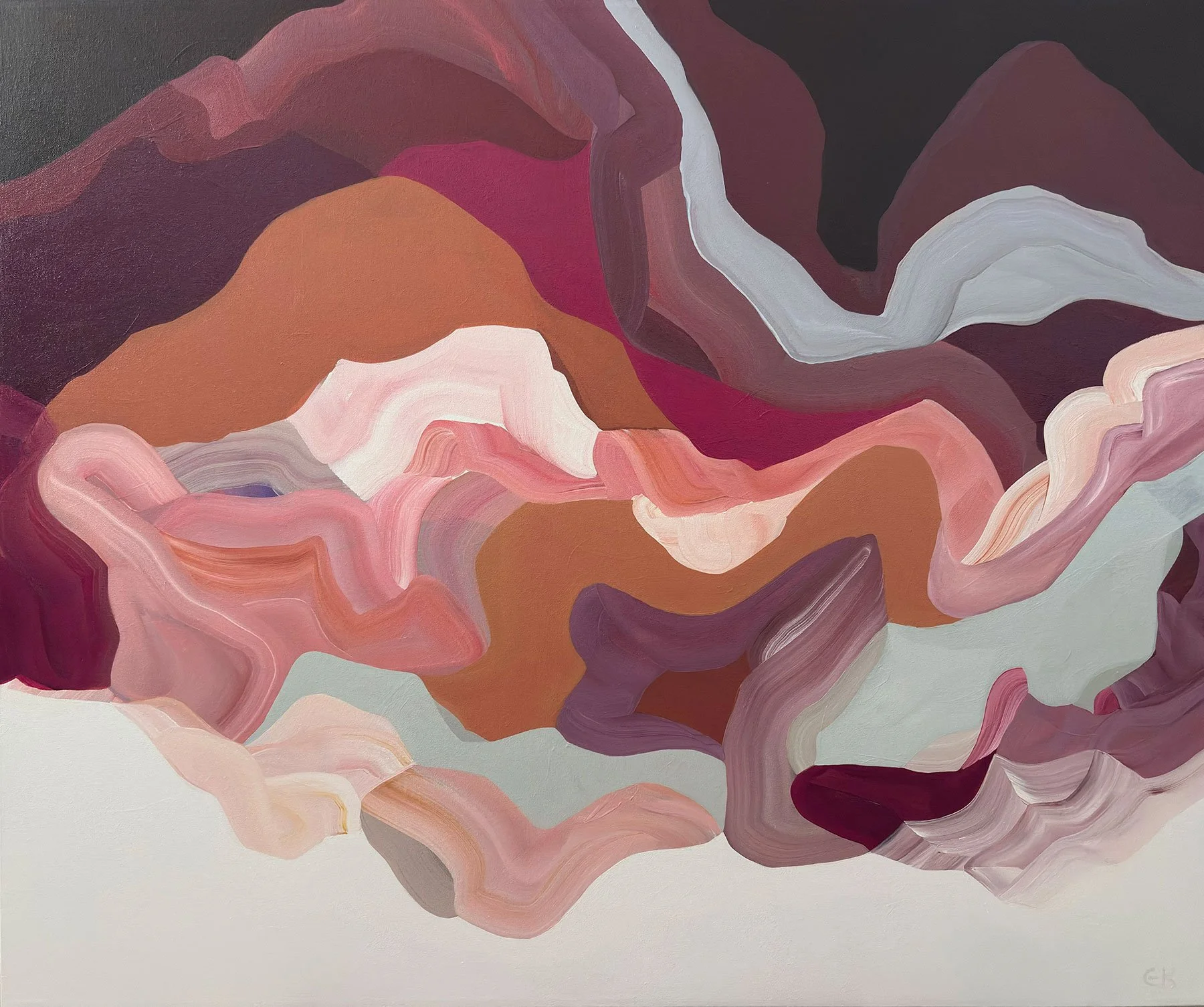 30x36 | Warmth Rising