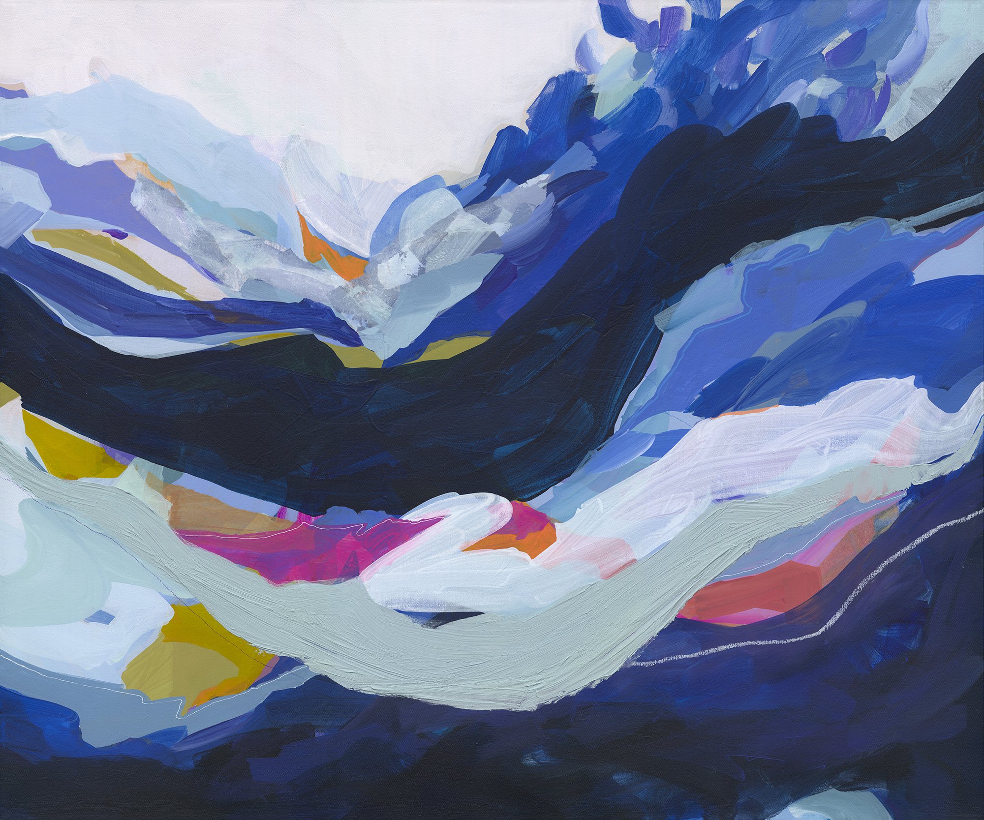 Blue Symphony | Up to 30 x 36"