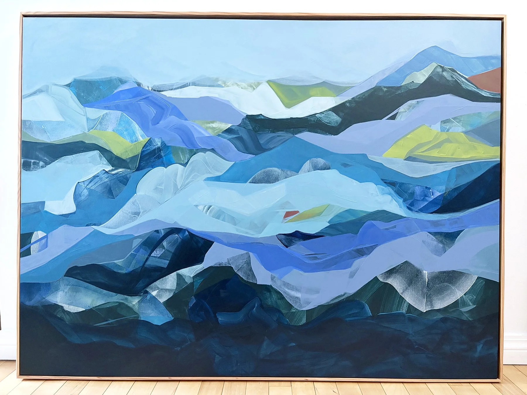 Windward / 36x48 in / 2,550 CAD ( Framed, Incl. GST )