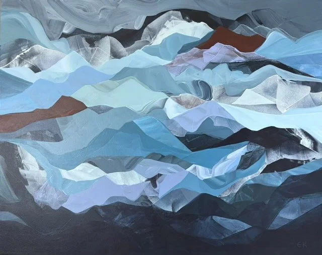 32 x 40 | Icefall | On View