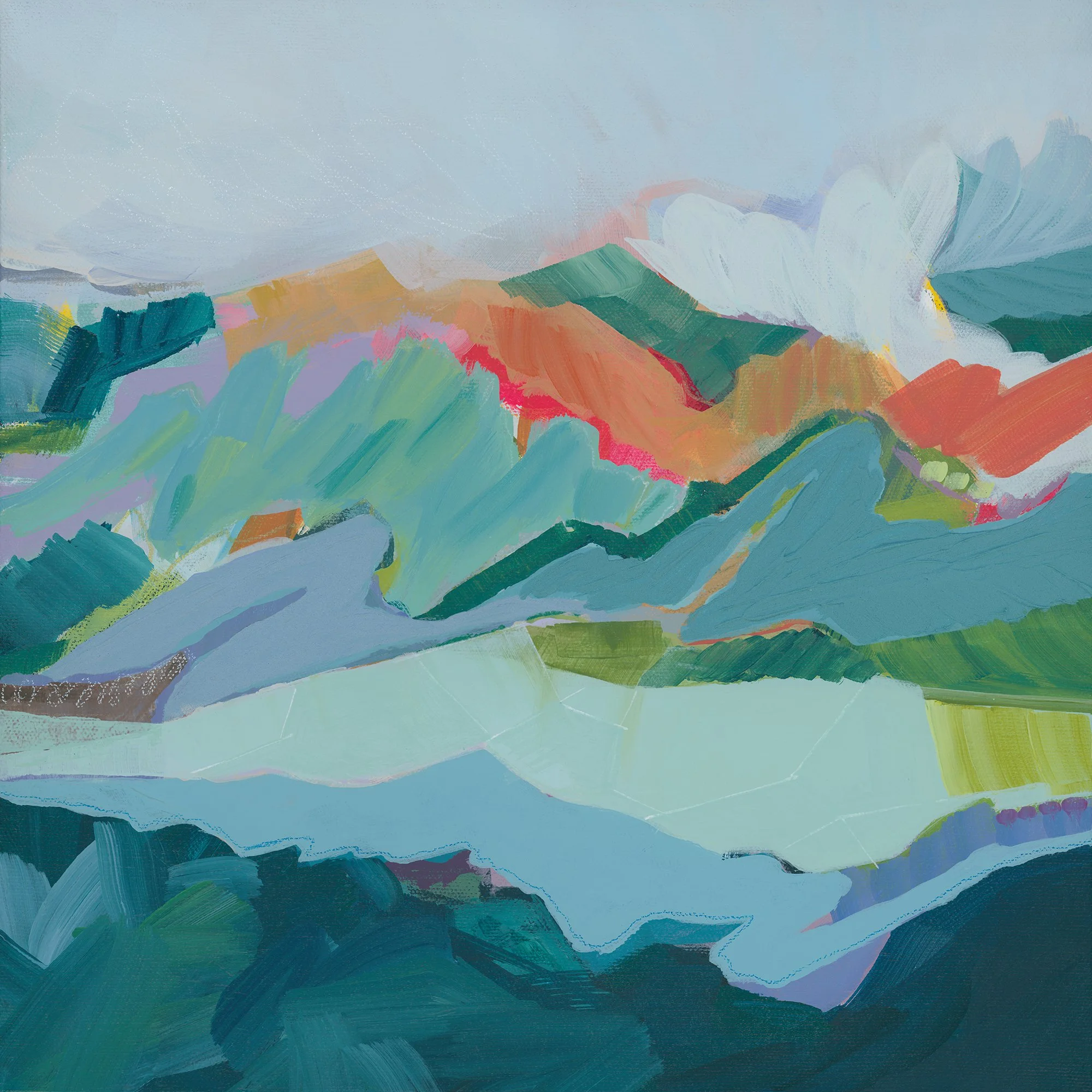 Unfolding Horizons 01  | Up to 30 x 30"