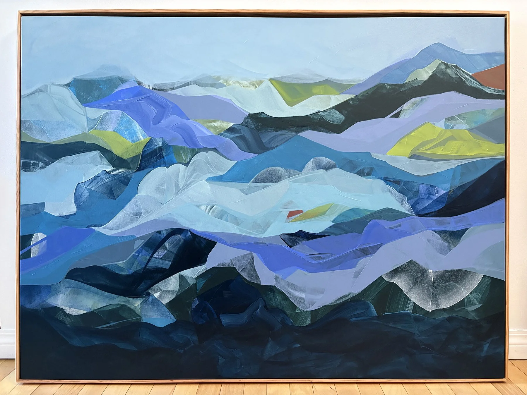 Windward / 36x48 in / 2,550 CAD ( Framed, Incl. GST )