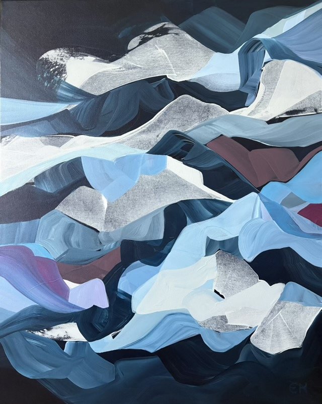 24 x 30 | Deep Water | On View