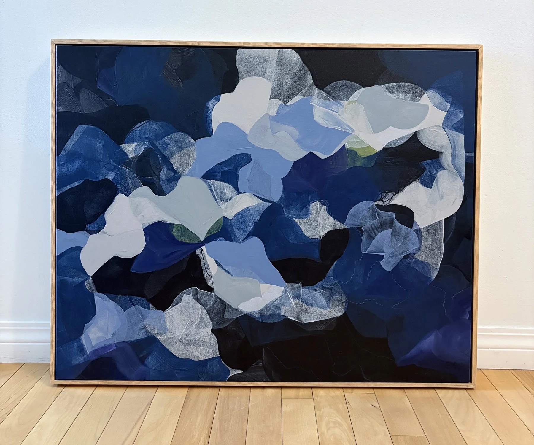 Cloudbreak I / 24x30 in / 1,150 CAD ( Framed, Incl. GST )