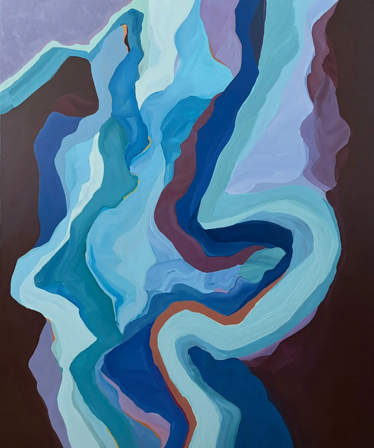 40x48 | Falling through