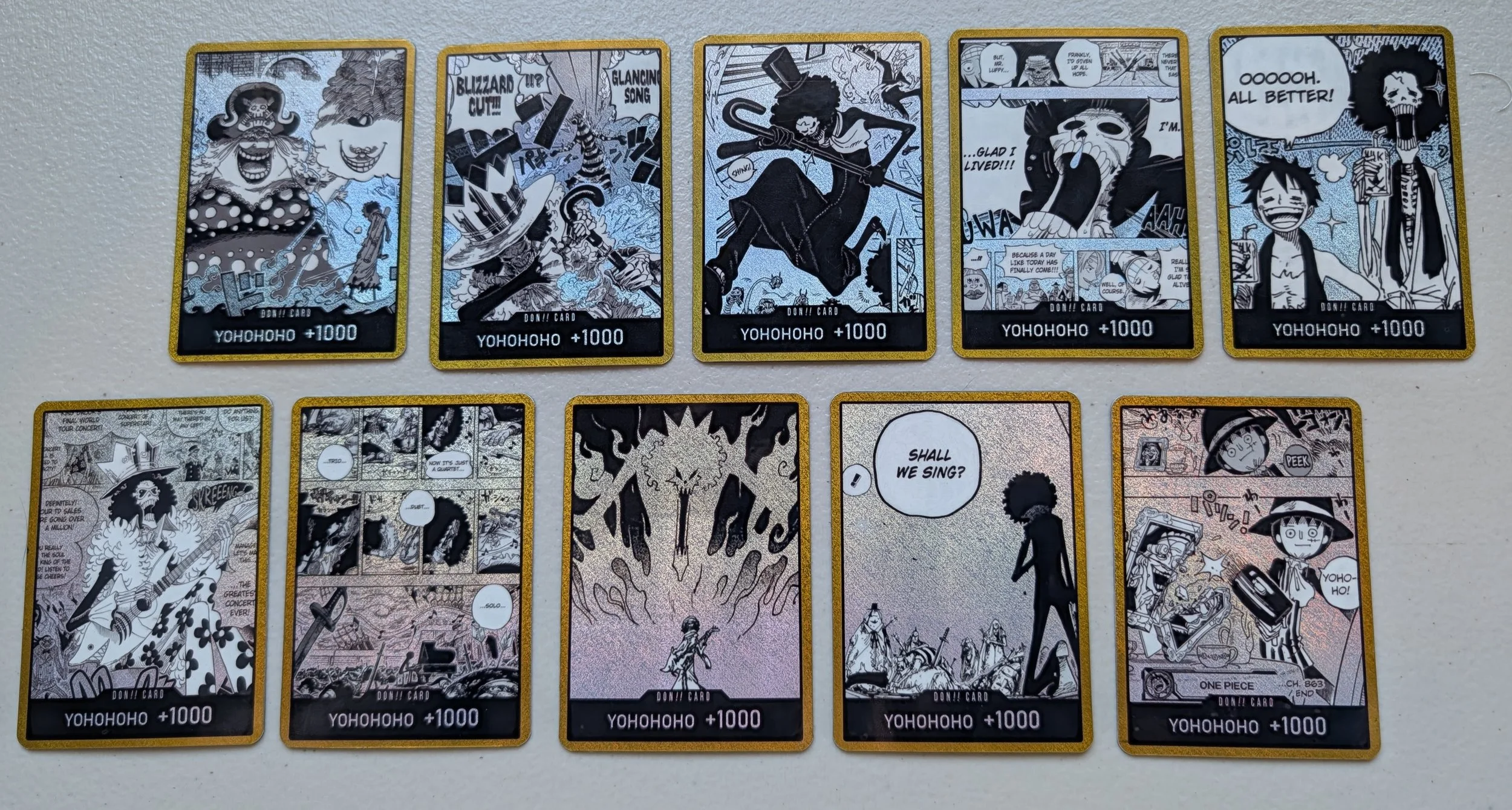 Custom One Piece DON!! Set