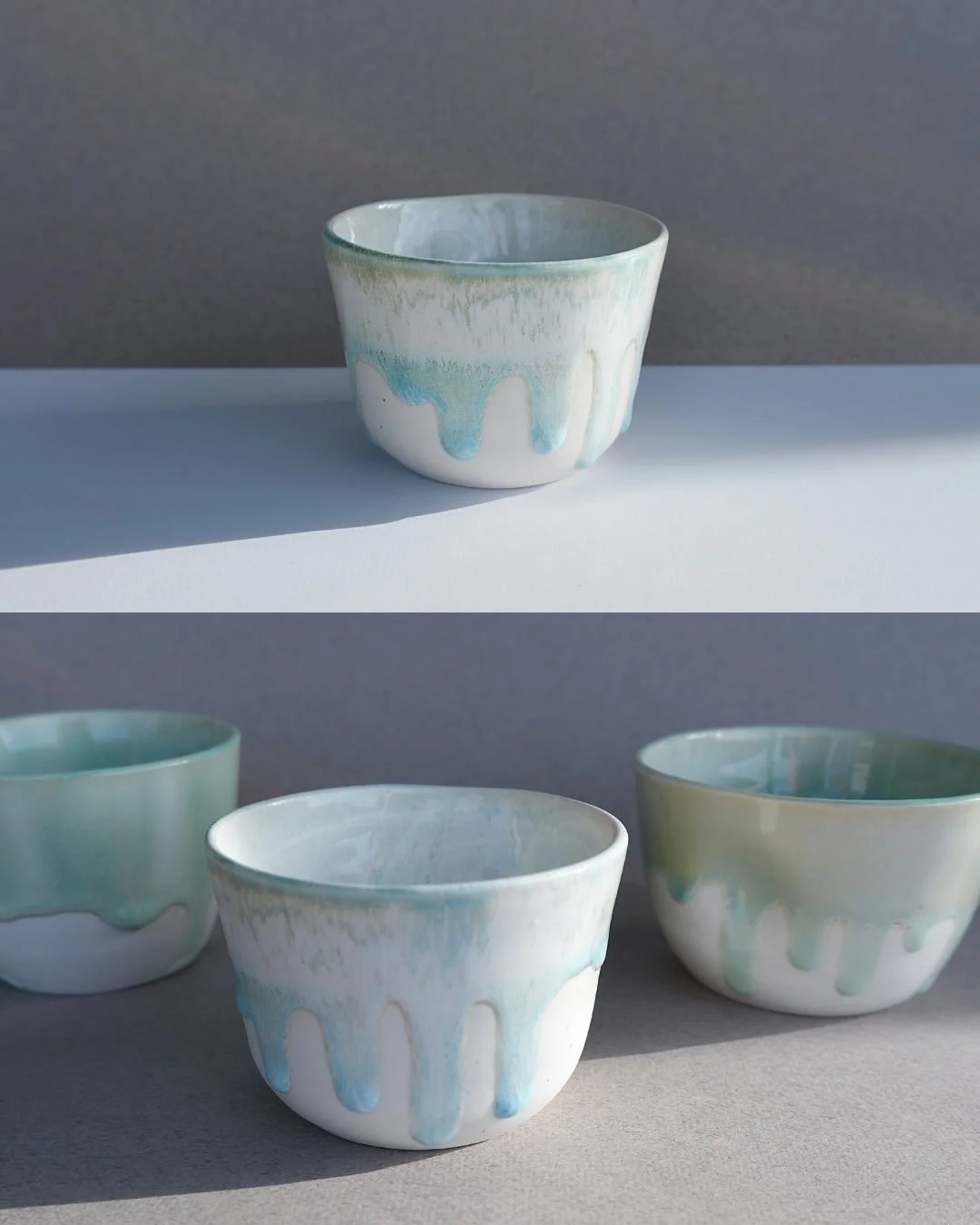 Porcelain latte cups 🤍

#pottery #ceramics #handmadepottery #lattecups
