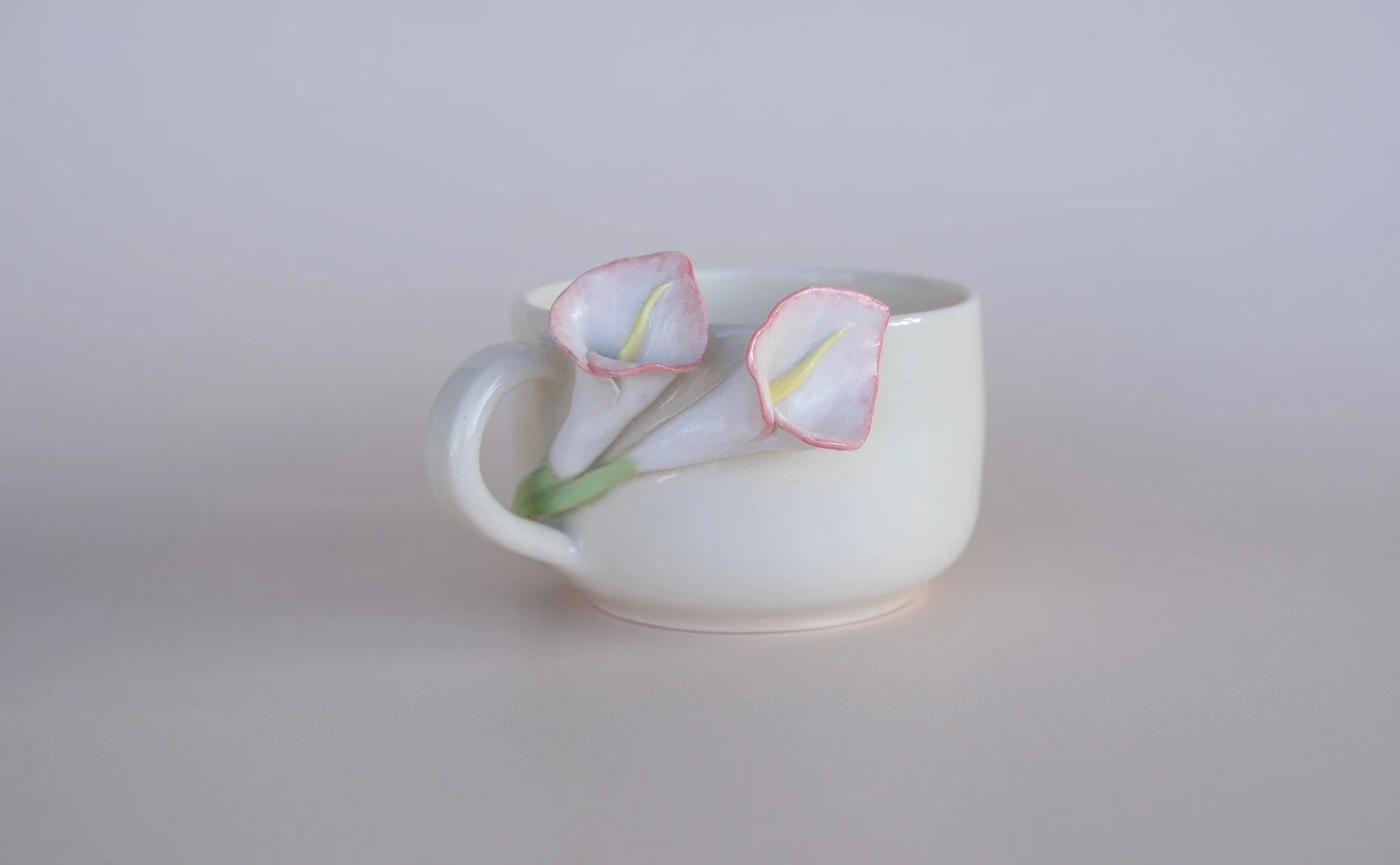 Pink Calla Lily Cup 300ml