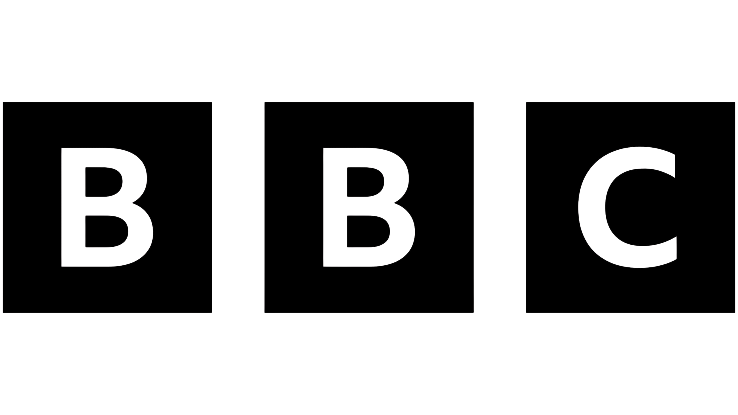 LED display showing the letters B, B, C in separate sections.
