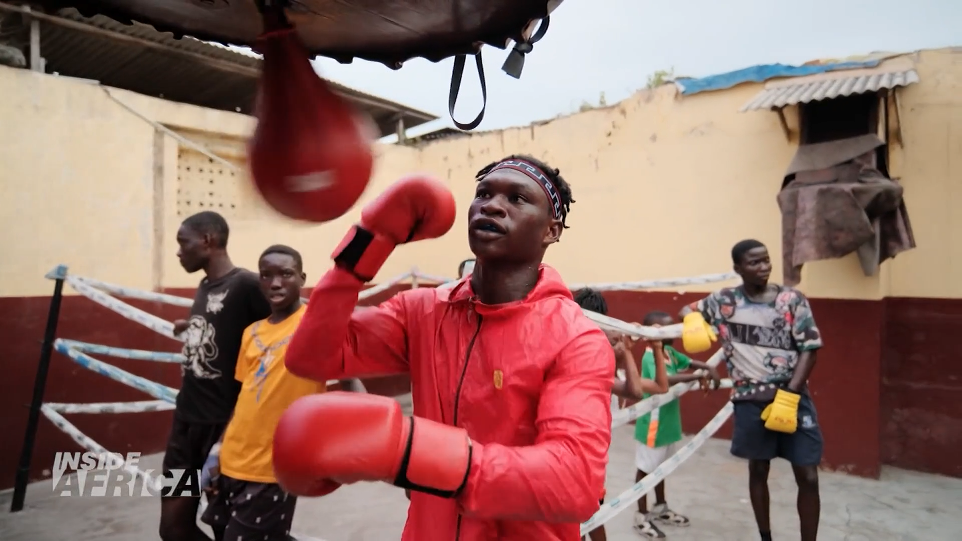documentary production team in Barcelona and West Africa