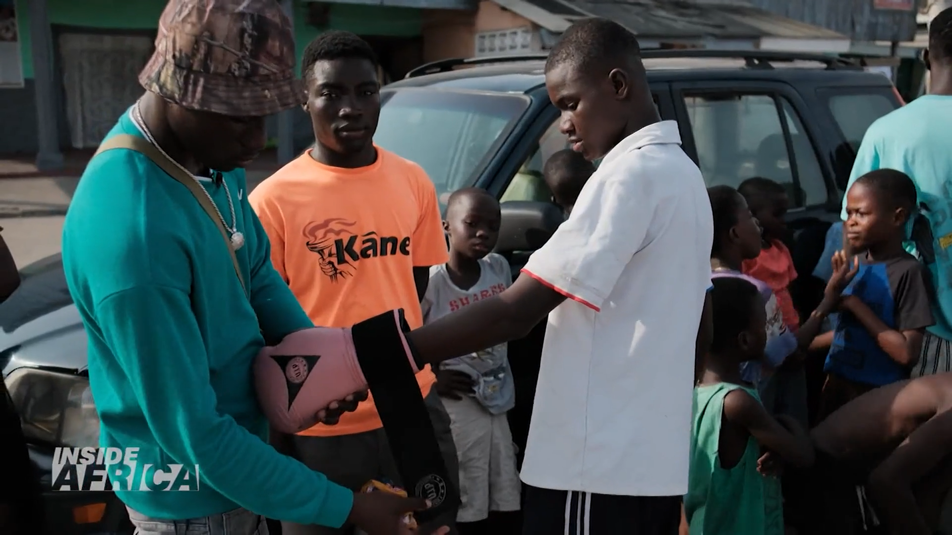documentary production team in Barcelona and West Africa