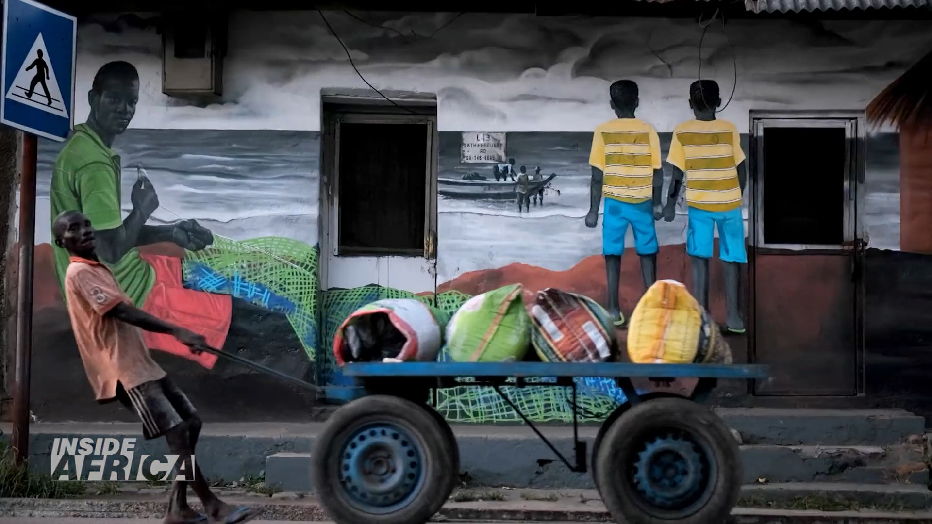 documentary production team in Barcelona and West Africa