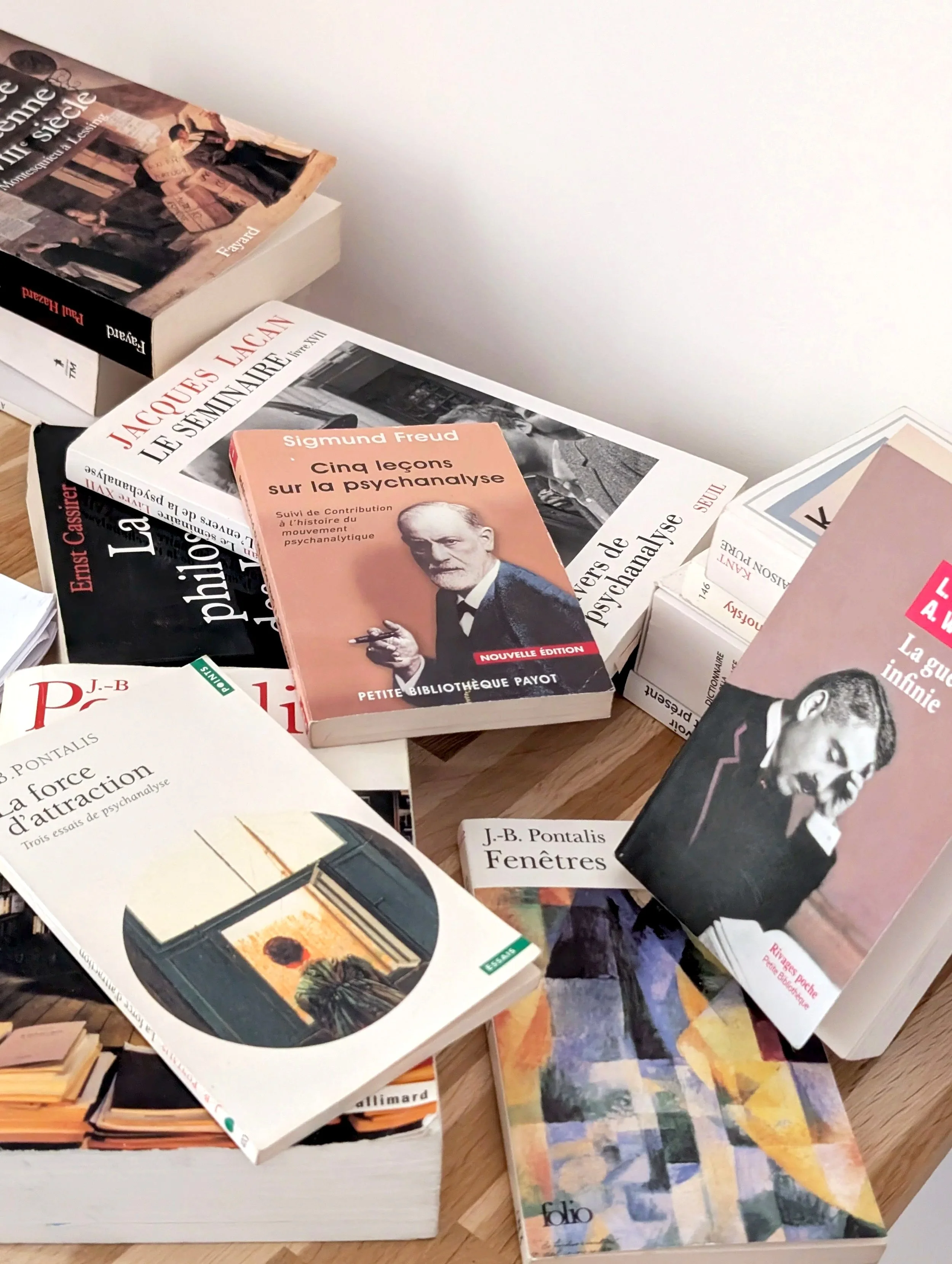 Livres de psychanalyse Freud Lacan