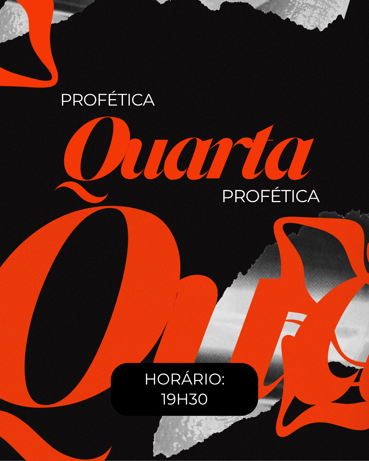 CULTO TODA QUARTA